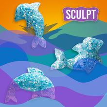 Dolphin Dance - 3.5" Thinking Putty Tin