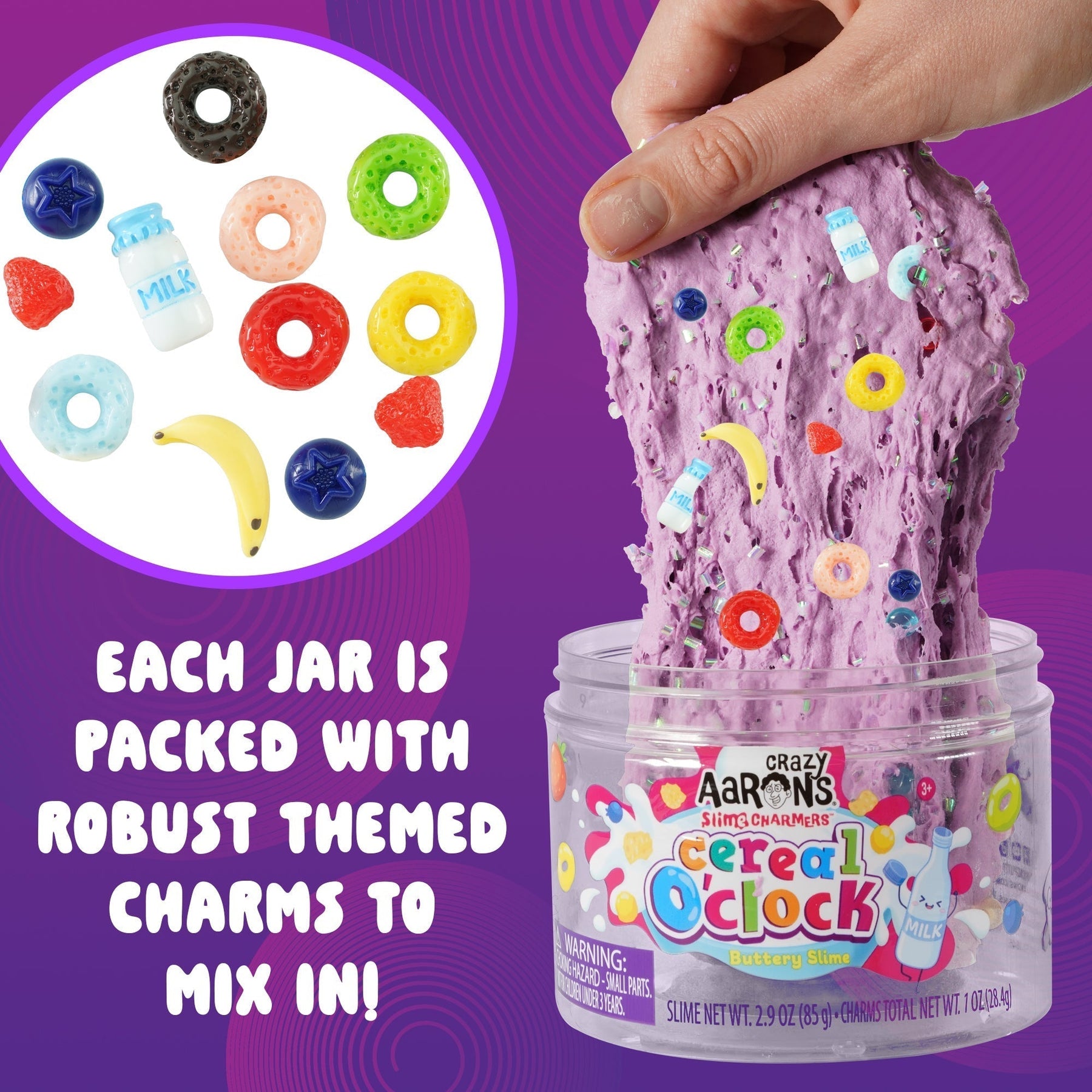 Cereal O' Clock | Buttery Slime | Slime Charmers TM